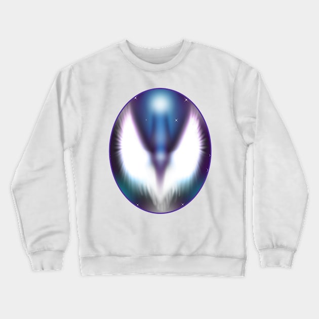 ArchAngel Gabriel Emblem as Gods Messenger Crewneck Sweatshirt by MettaArtUK